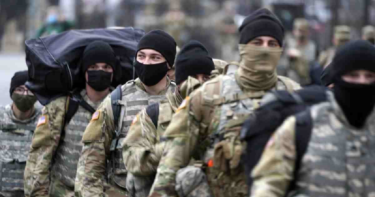 Guard troops , Capitol insurrection , pro-Trump rioters , washington , National Guard troops , fears of insider attack , FBI , US president election , Biden's inauguration
